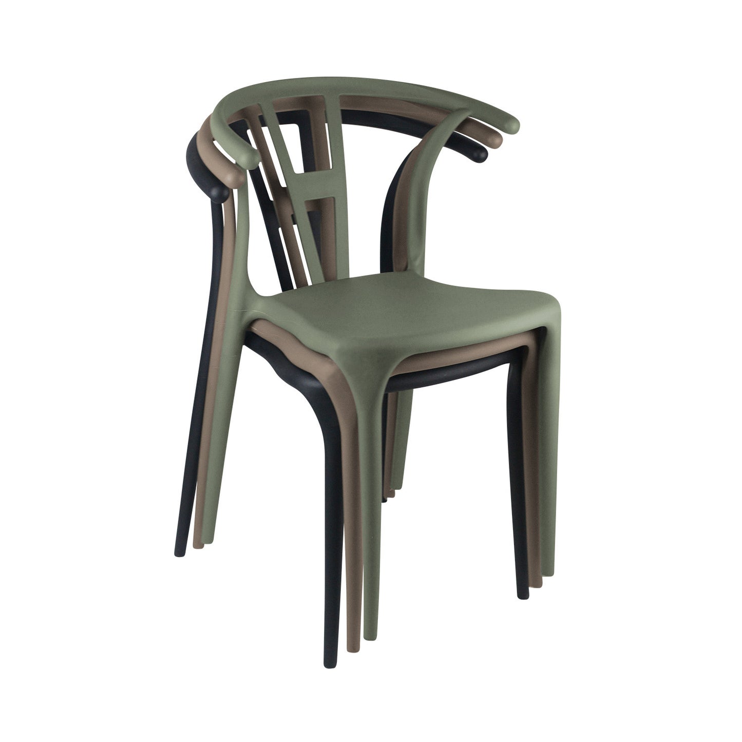 Silla De Exterior Apilable Scarlett 75x52x49,5cm Thinia Home_4