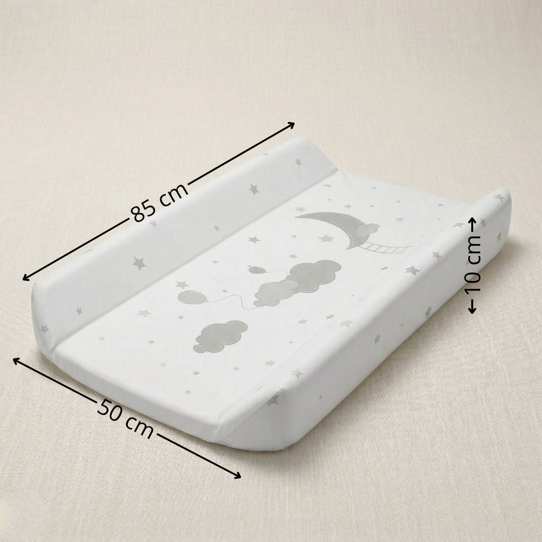 Bathby | Cambiador Fijo Para Bebé, Modelo Estrellas Y Luna_5