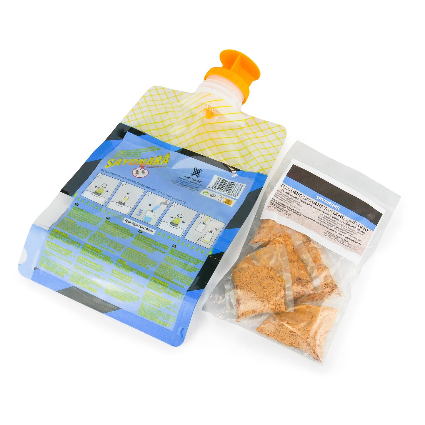 Novar Sayonara Trap Bag Trampa para avispas reutilizable