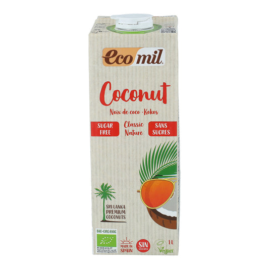 Bebida vegetal de Coco Classic Nature BIO Ecomil 1 L