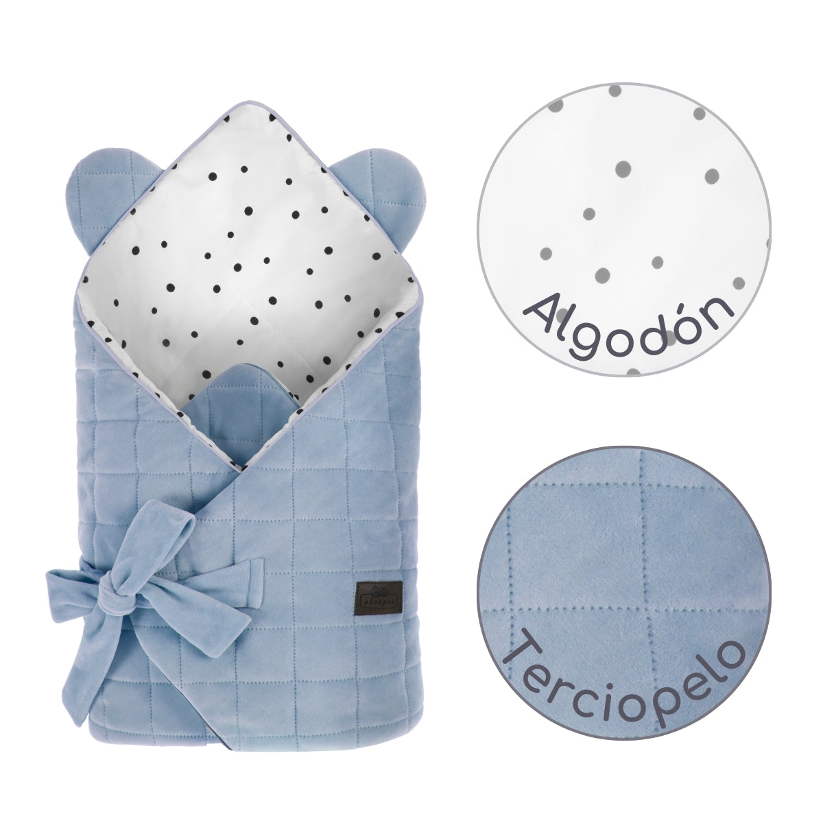 Saco Capazo Cuco Royal Baby Denim