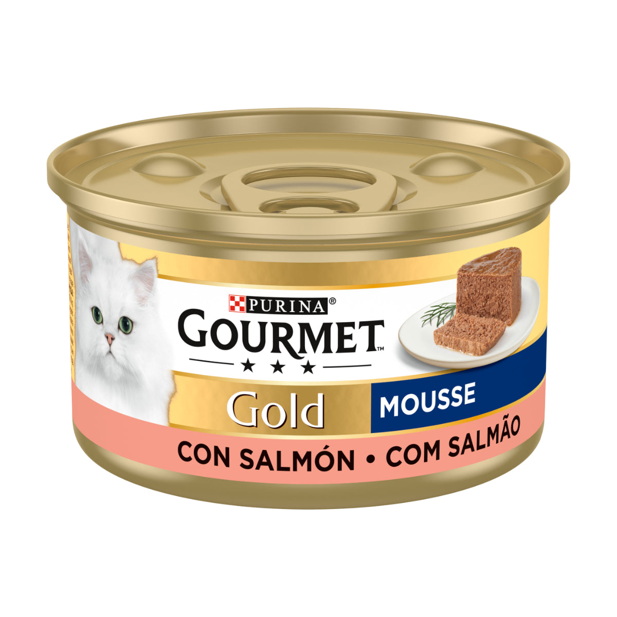 GOURMET GOLD Mousse Comida húmeda Salmon 85 g