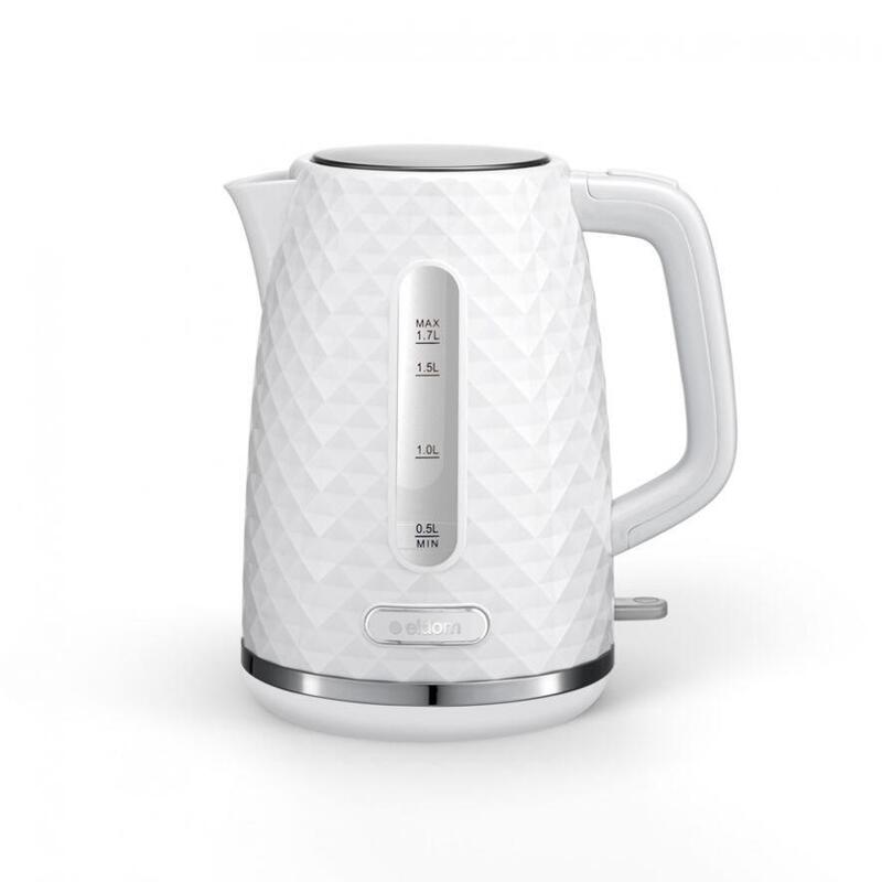 Eldom Elli Hervidor, Capacidad 1.7 L, Potencia 2200 W, Negro, St_0