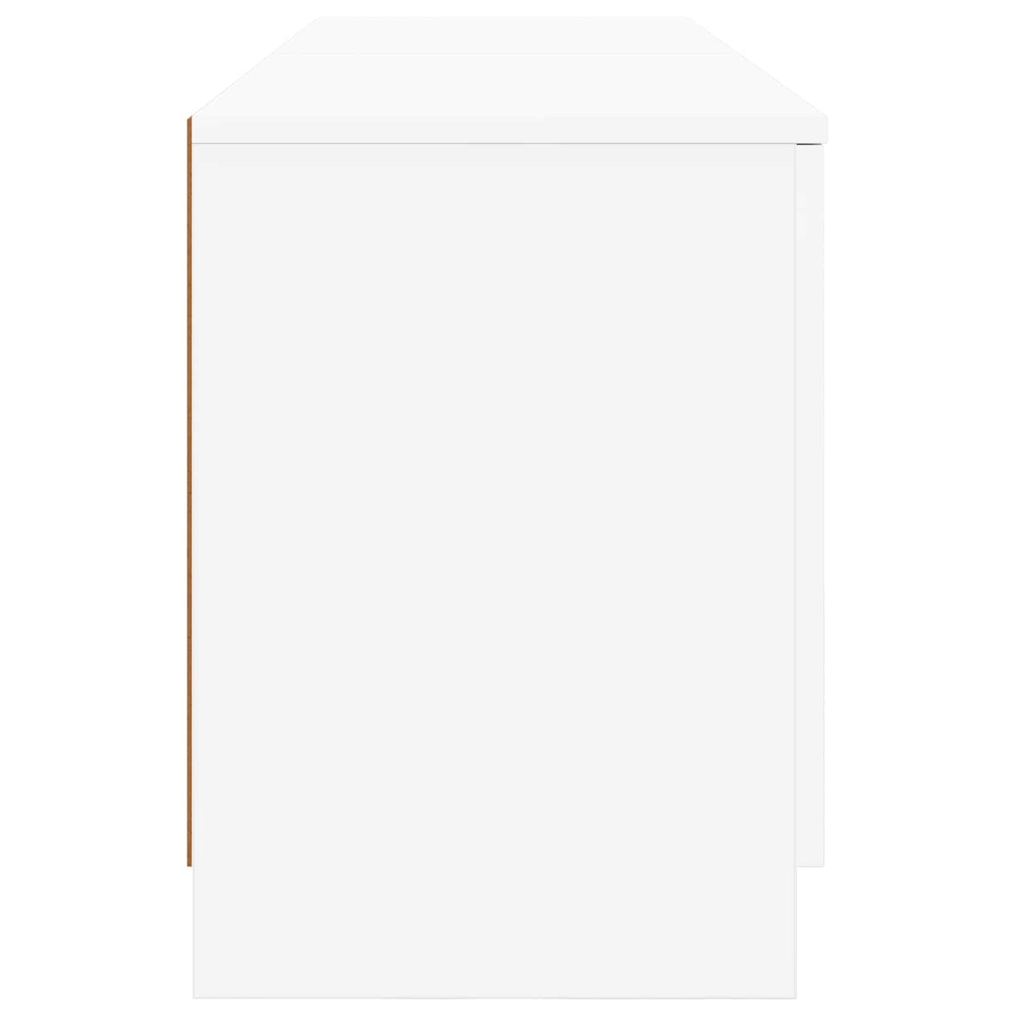 Armario De Almacenamiento Para Cama Alta 2 Uds. Blanco_5
