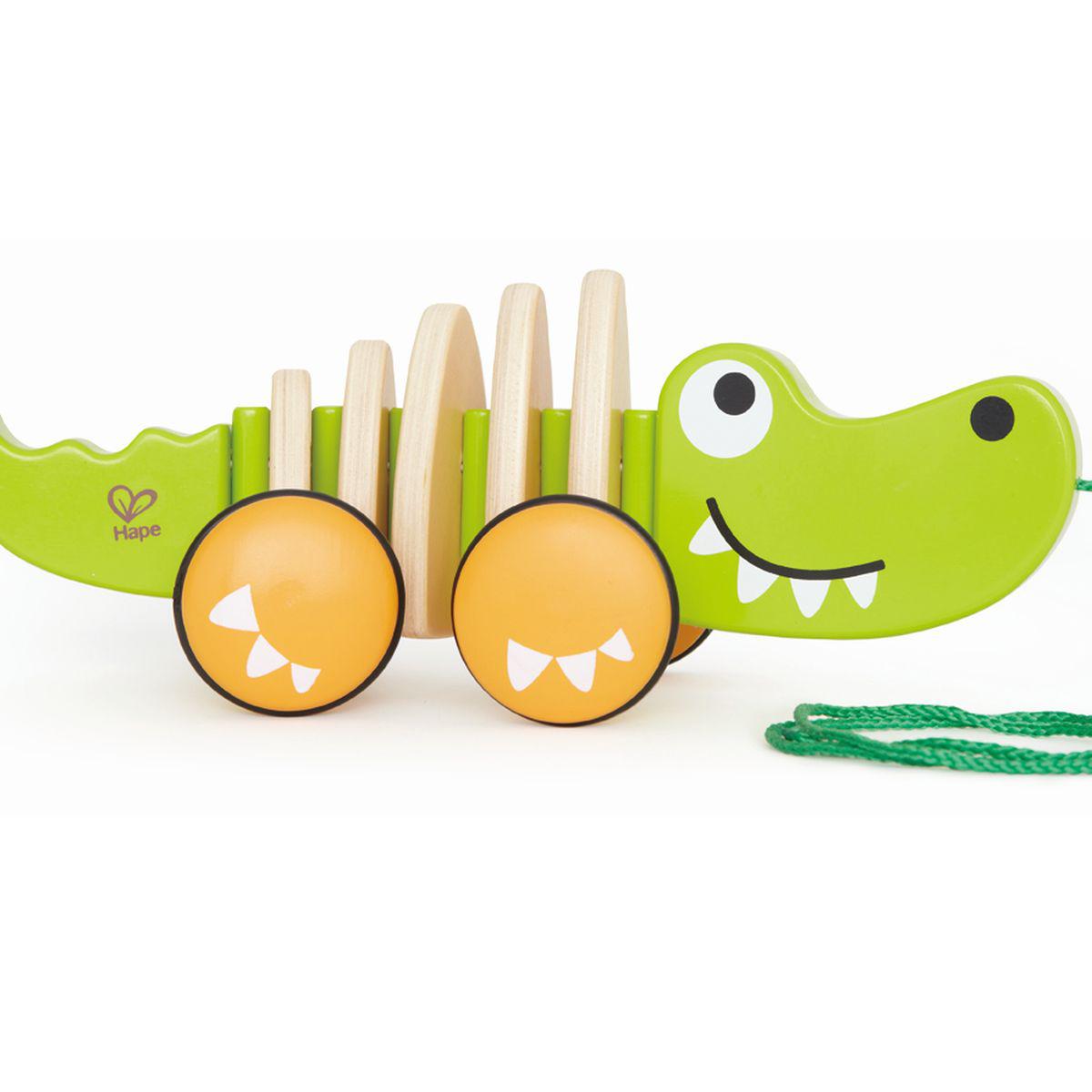 Juguete Arrastre Crocodile Hape_5