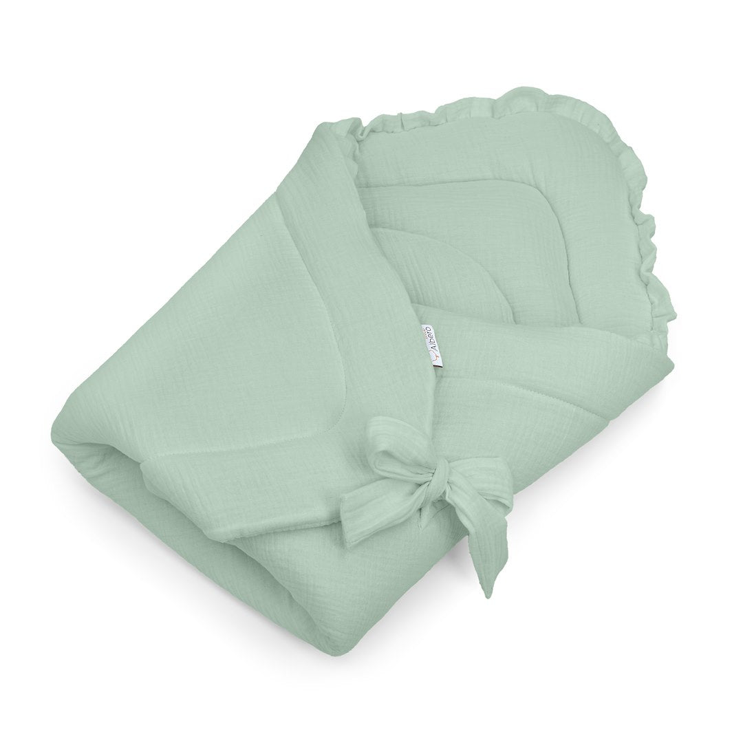 Saco Capazo 4 En 1 Muselina Salvia_2