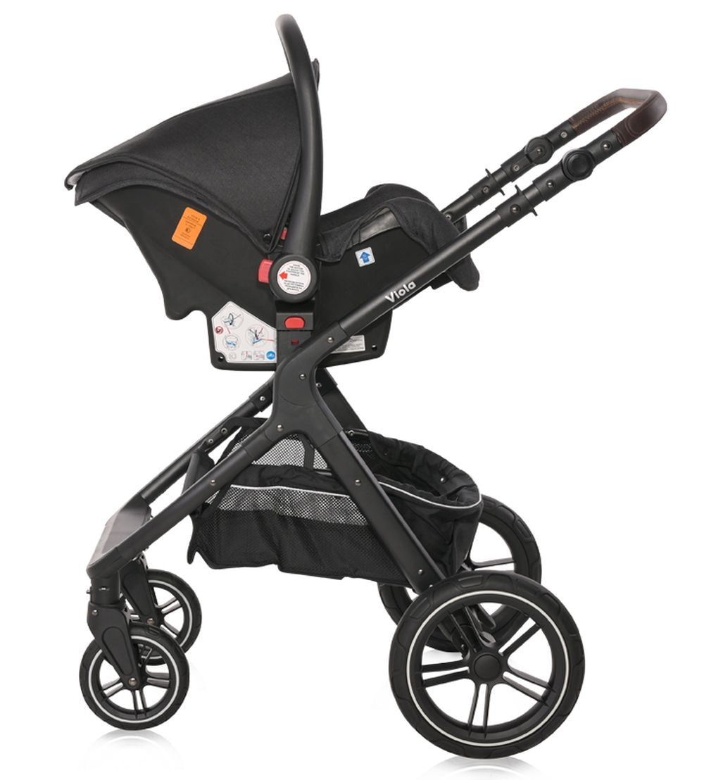 Carrito De Bebé Trío Viola Hasta 22 Kg Pink_4