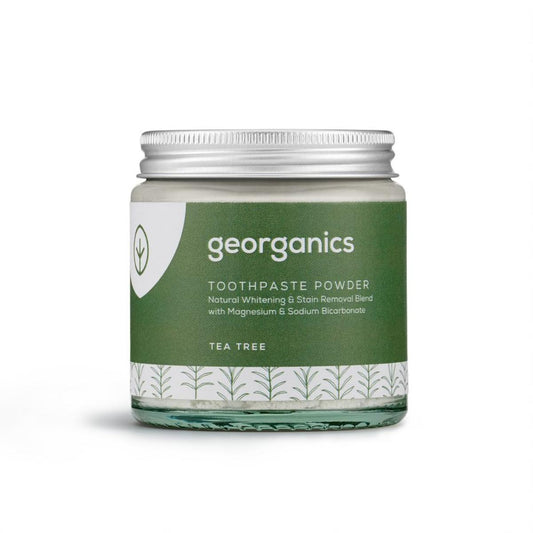 Pasta dental en polvo árbol del té Georganics 120 ml