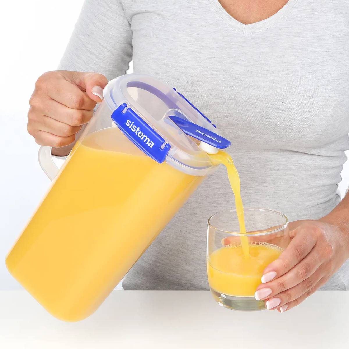 Jarra hermética Sistema Klip It+ Juice 2 l