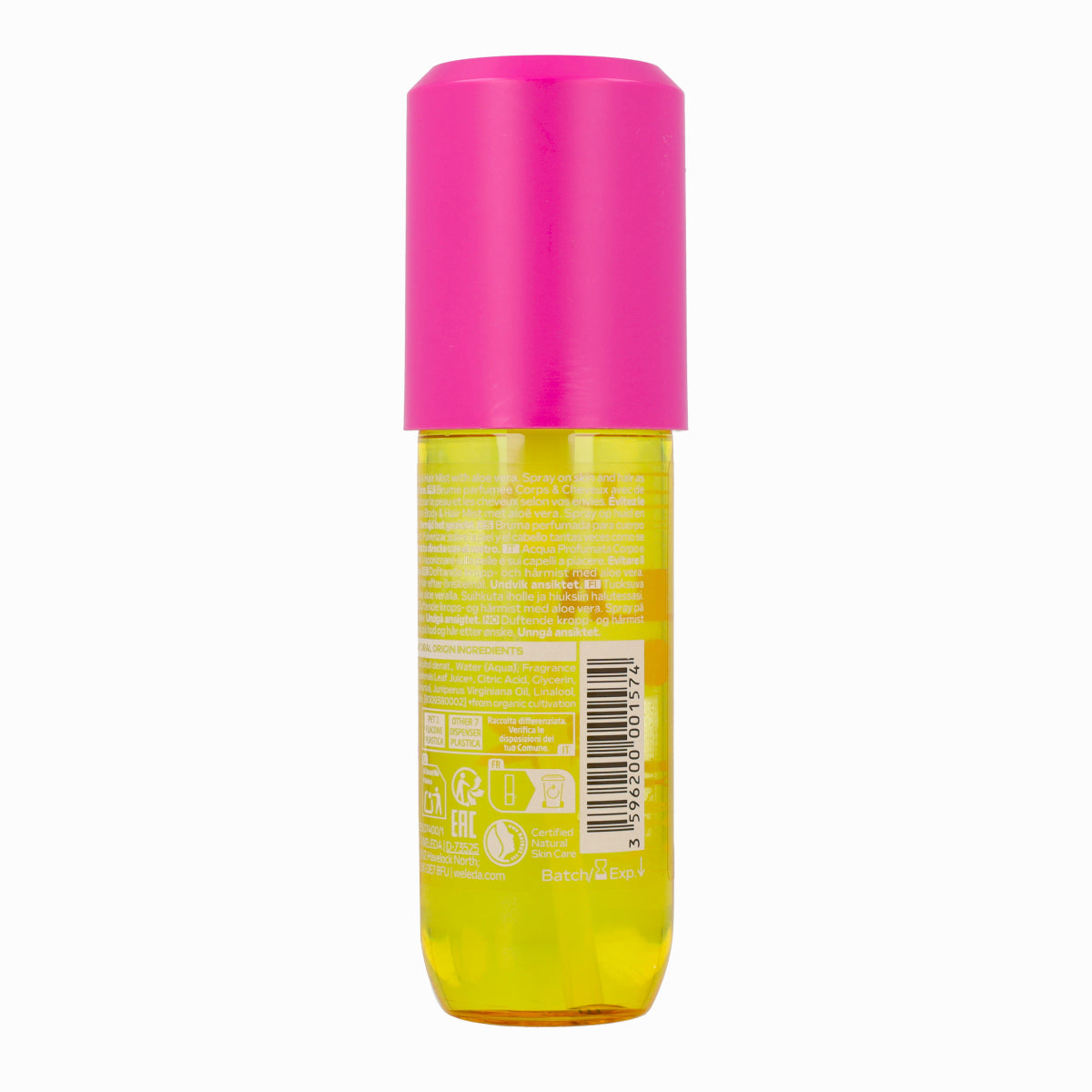 Bruma Perfumada Body&Hair Vanilla Cloud Weleda 95 ml
