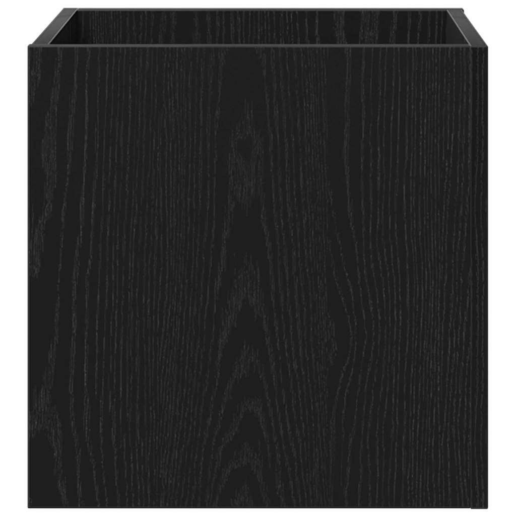 Caja De Macetas Roble Negro 40 X 40 X 40 Cm_5