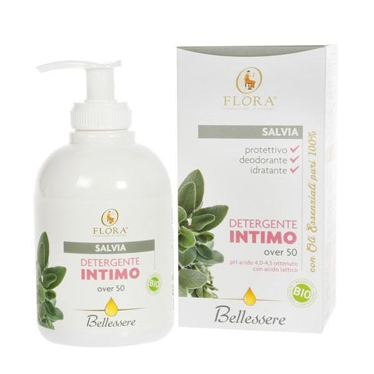 Gel íntimo +50 años con Salvia Flora, 250 ml