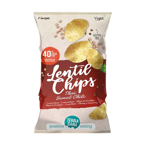 Chips de lentejas Thai con chile dulce 75 g