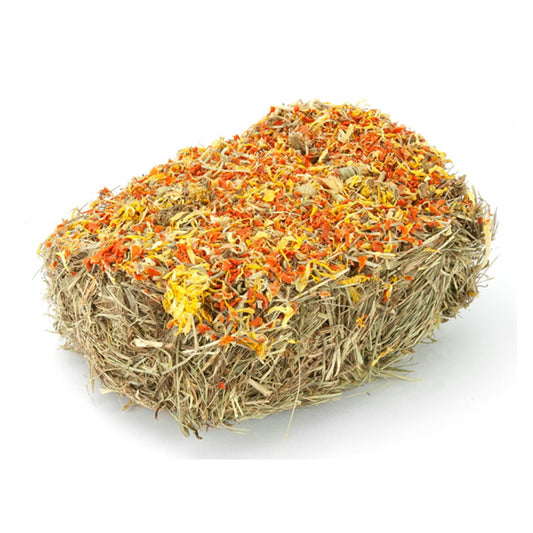 Oshi de zanahoria y caléndula Ribero, Snack sushi para conejos y roedores