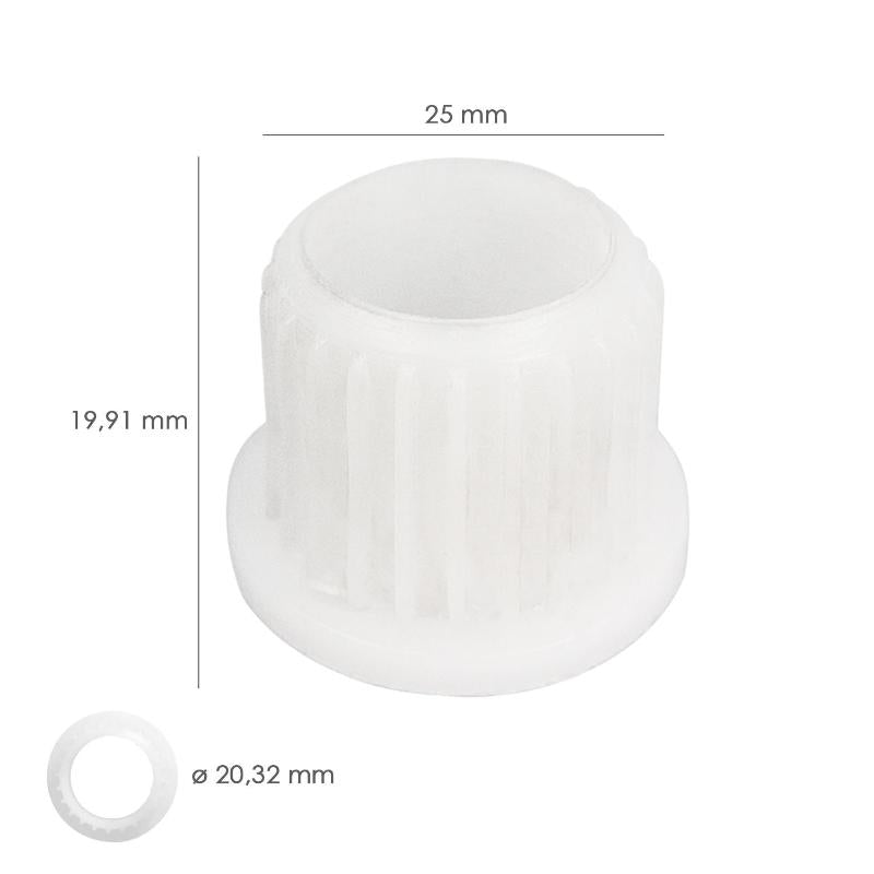 Casquillo De Recambio Para Espiral Maquina Picar Carne Oryx Nº 10 Y 12