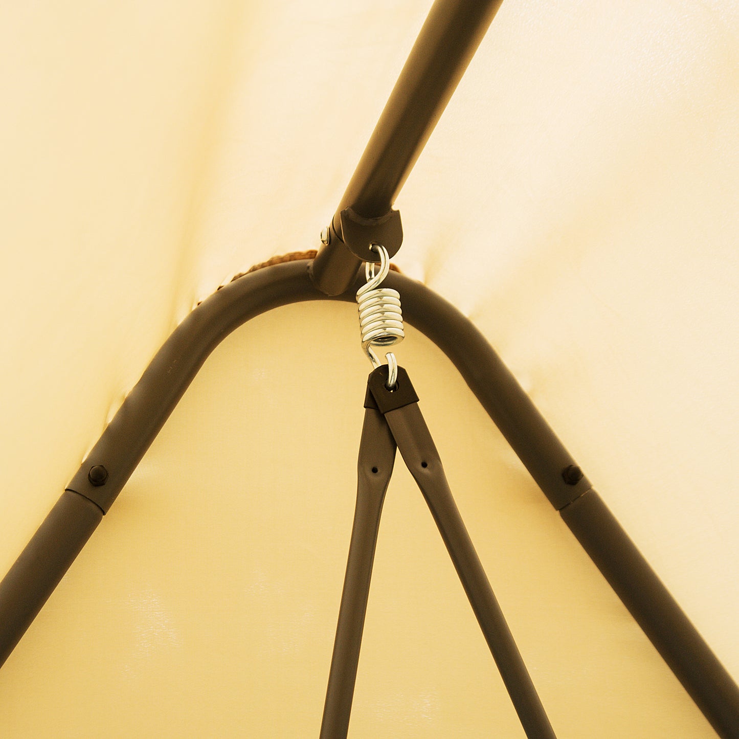 Outsunny Columpio Jardín 3 Plazas Convertible En Cama Con Mosquitera Puertas_5