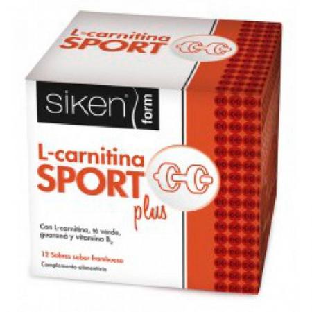 Siken Form L-Carnitina Sport Plus Sabor Frambuesa 12 Sobres