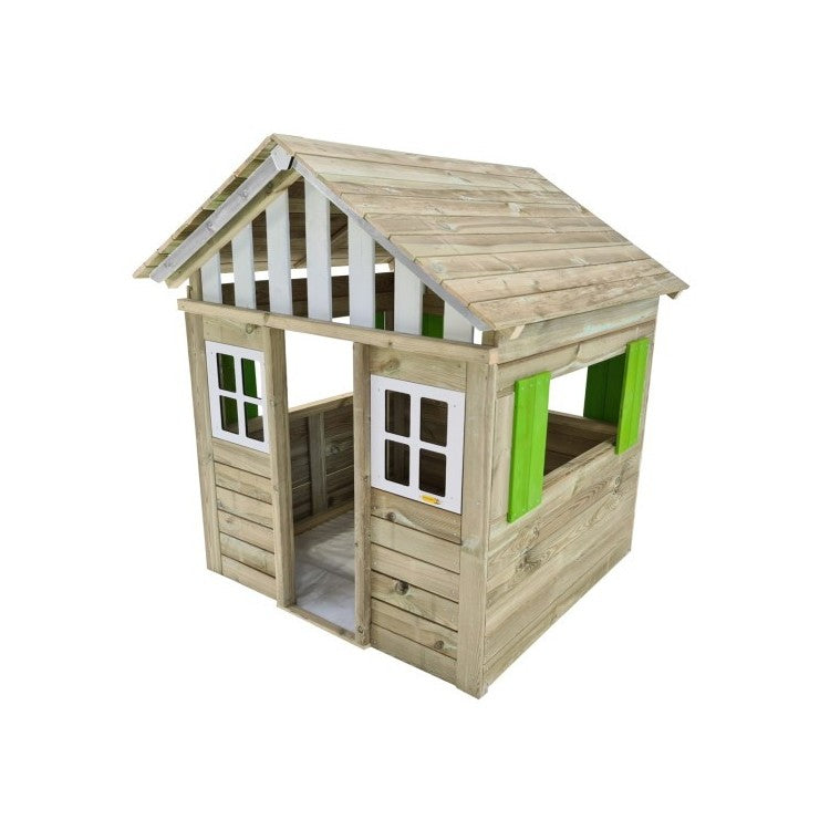 Casita De Madera Masgames Lollipop Xl Horeca Verde.