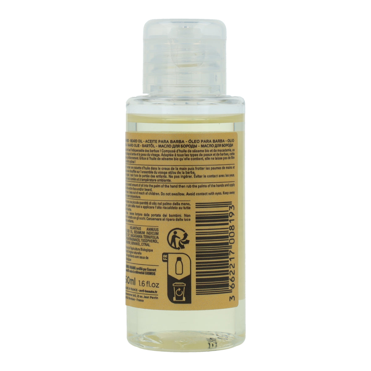 Aceite para barba ECO Avril 50 ml