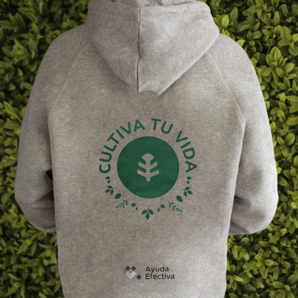 Sudadera solidaria Eco, Planeta Huerto, Talla L