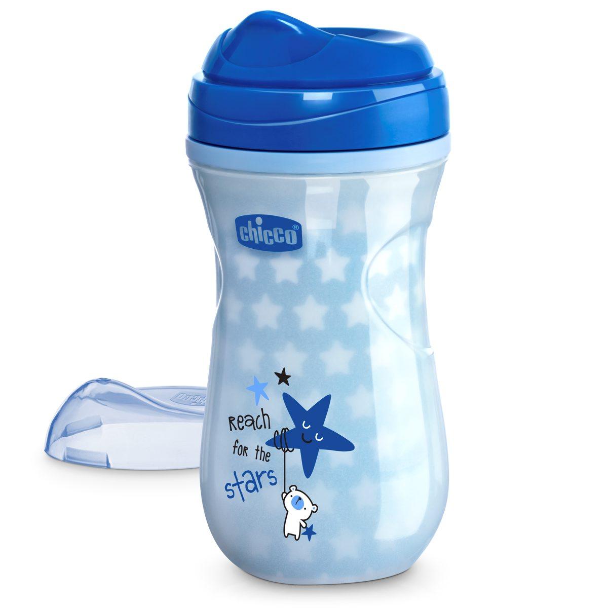 Vaso Luminoso Glowing 14 m+ Chicco azul