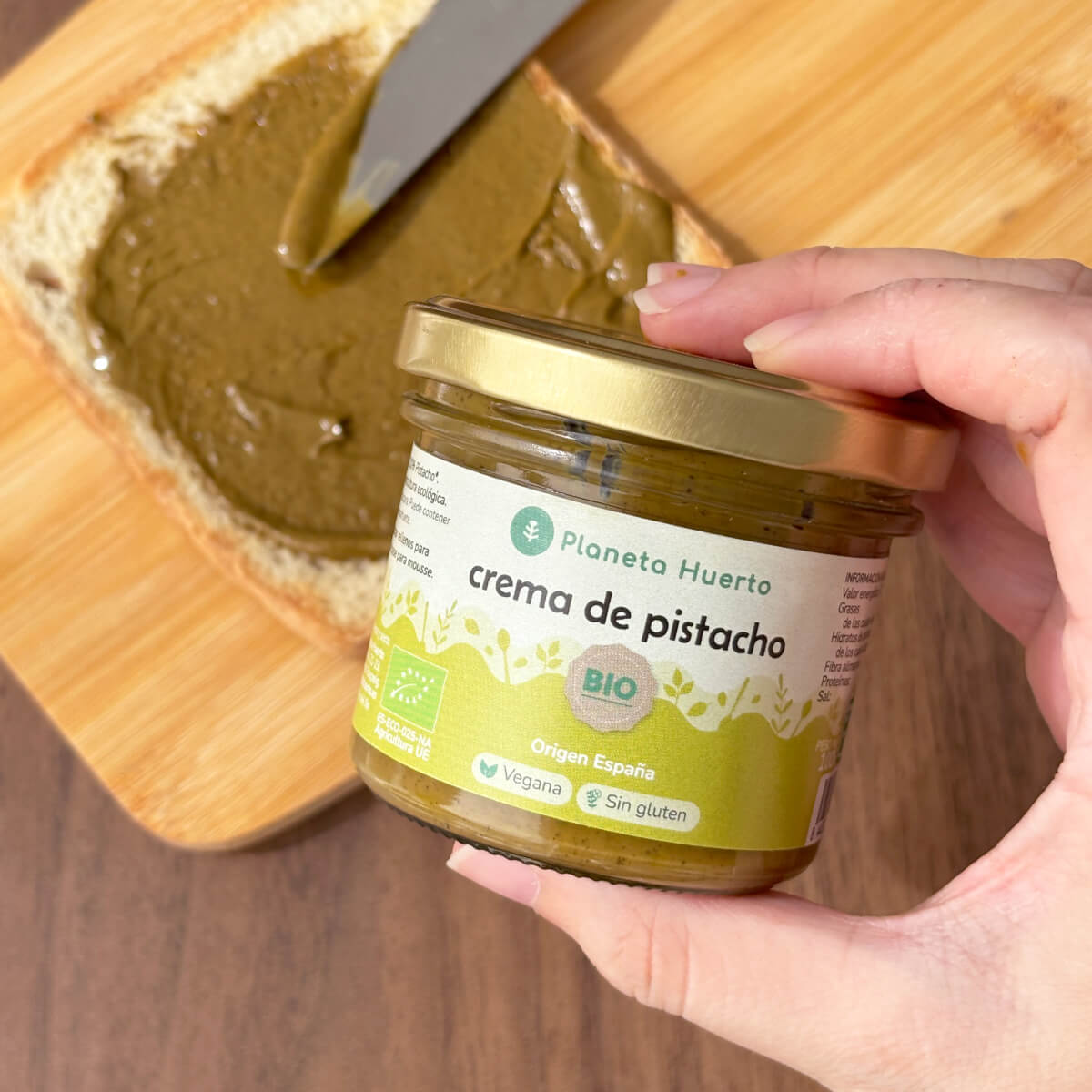 Crema de Pistacho 100% ECO Planeta Huerto 100 g