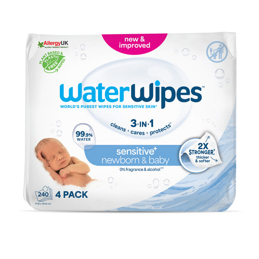 Toallitas de bebé WaterWipes BIO 240 Uds