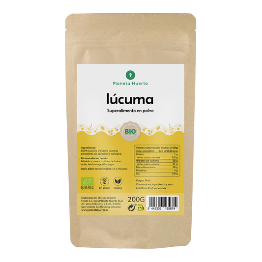Lúcuma en Polvo Eco Planeta Huerto 200 gr