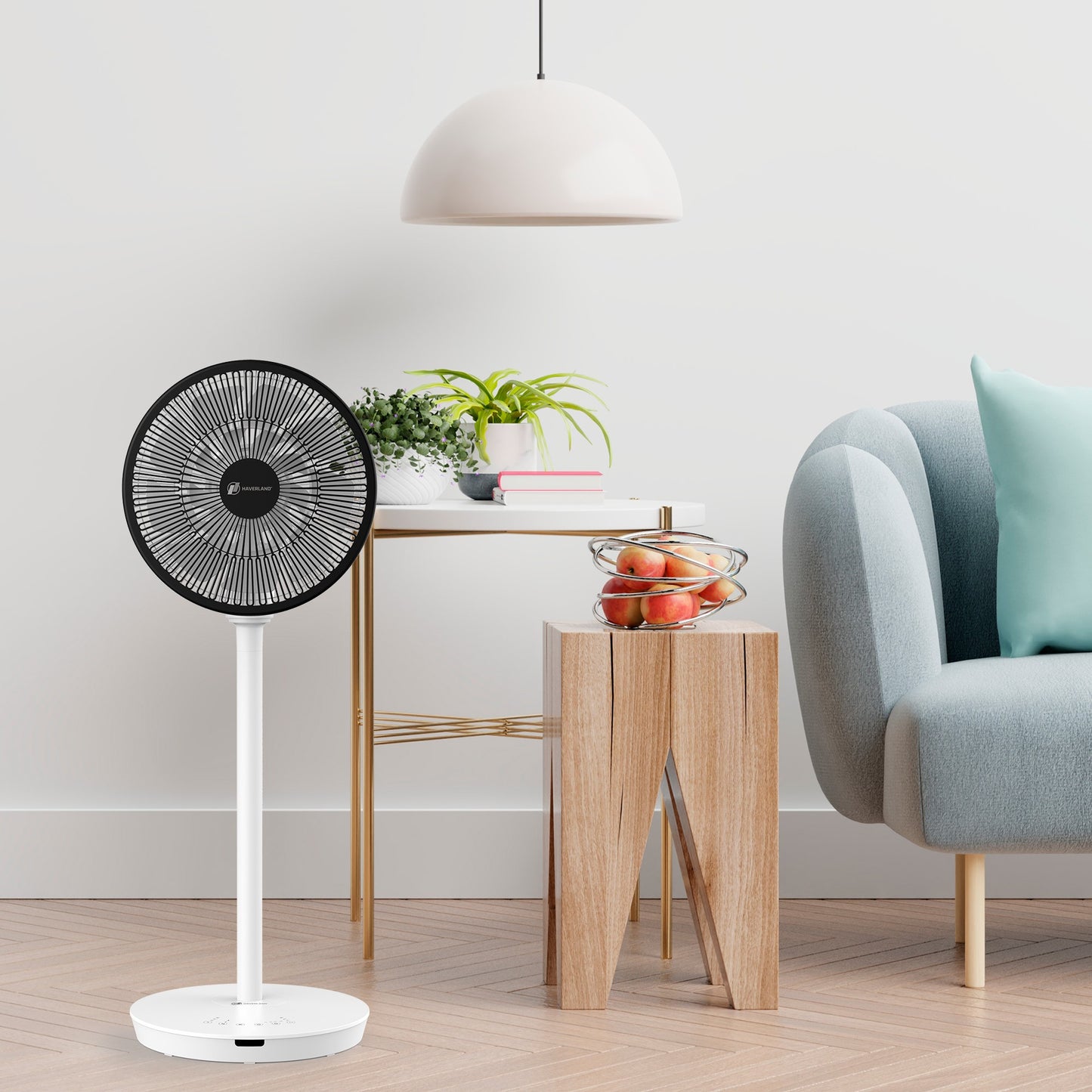 Ventilador De Pie Haverland Hype 3k24, Tecnología Silent, 25w, 8 Velocidades, Para 34m2_5