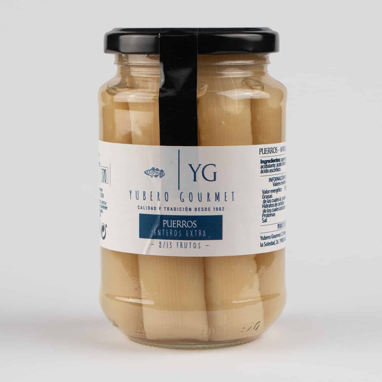 Puerro Yubero Gourmet 8-13 Frutos Tarro 370gr_0
