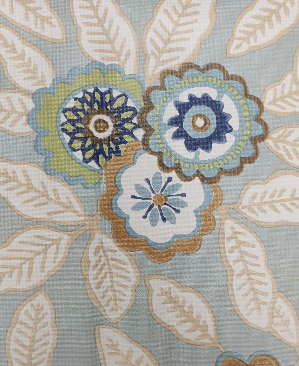 Mantel| Composicion Pvc| Base Poliester| Antimanchas| Flores