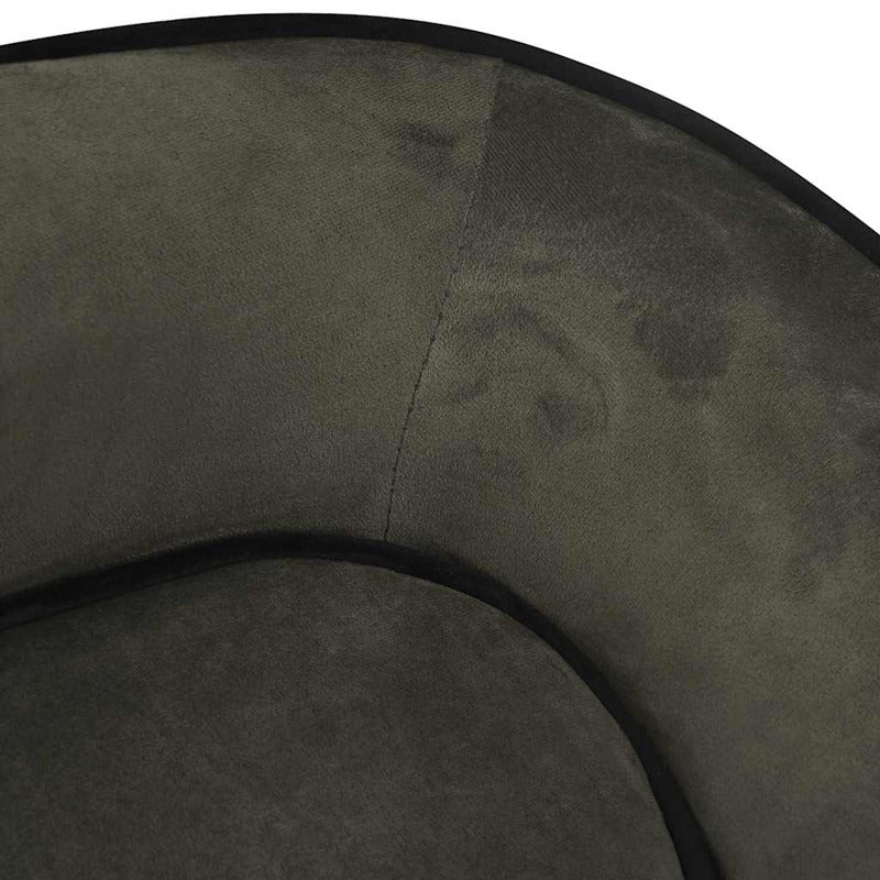 Vidaxl Sofá Para Perros Felpa Gris Oscuro 67x47x36 Cm_5