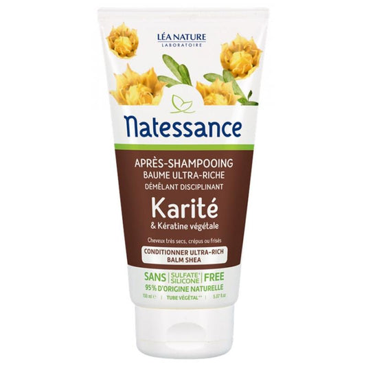 Acondicionador con Karité ultra Rico Natessance 150 ml