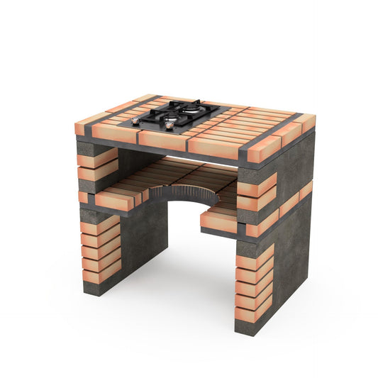 Modulo Bancada California Plus XL con placa de gas Movelar