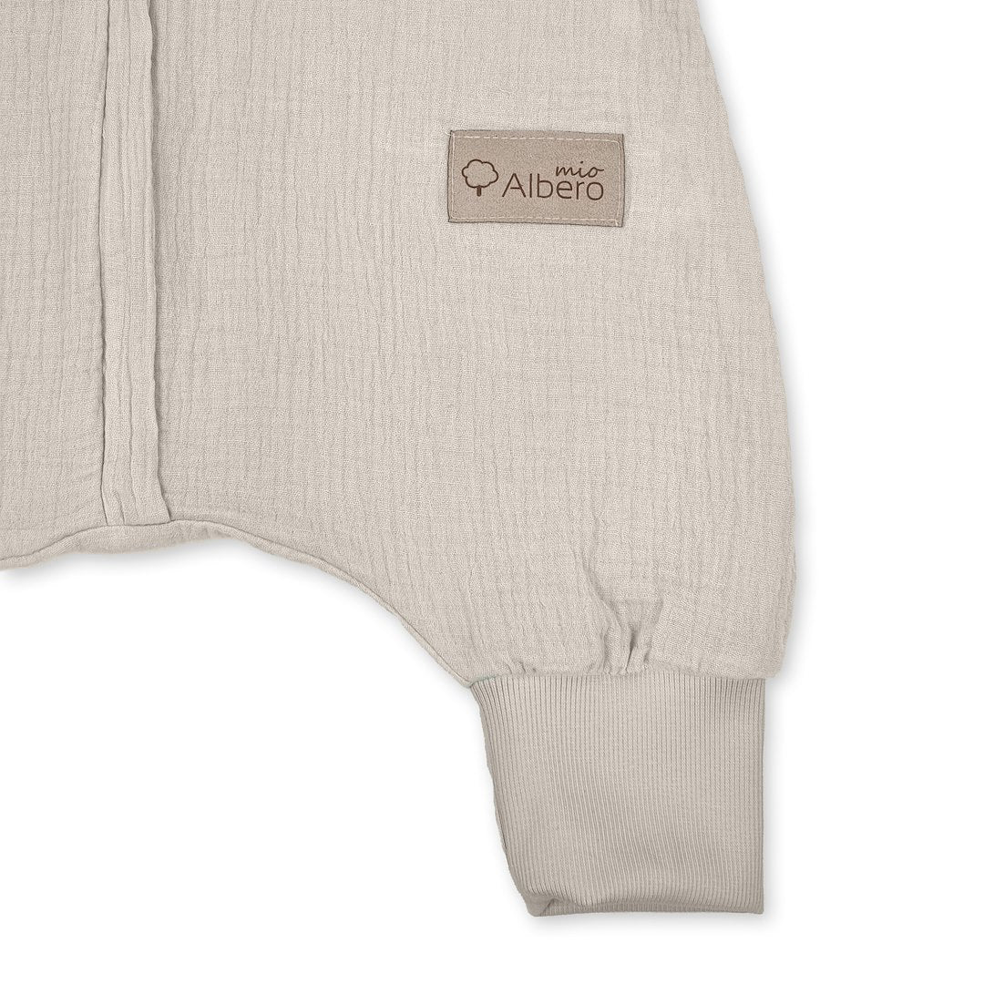 Pijama Manta Con Pies Saco De Dormir T-s Tog 0,5 12-36m Muselina Beige