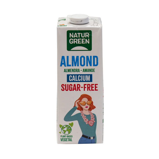 Bebida vegetal Almond sin azúcar calcio NaturGreen 1 litro
