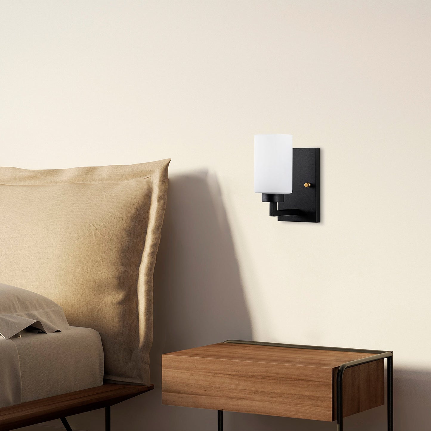 Aplique De Pared, Metal , Negro, 10x19x23, Casquillo E27 Max 40 W_5