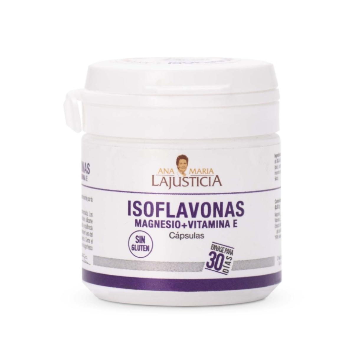 Isoflavonas con Magnesio y Vitamina E Ana María LaJusticia, 30 cápsulas