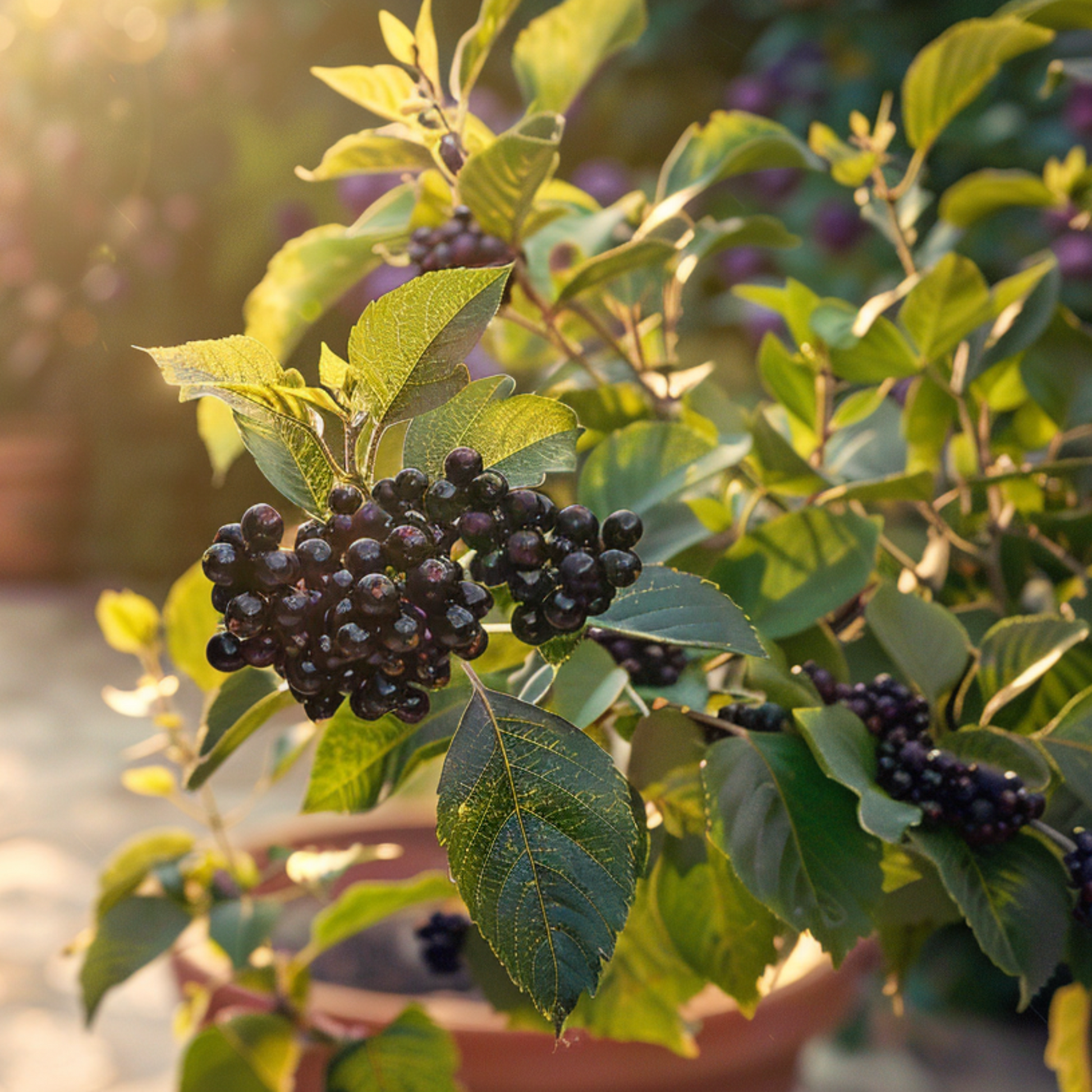 Grosello Negro - 3 Piezas - Ribes Nigrum - Altura 25-40cm - ⌀9cm