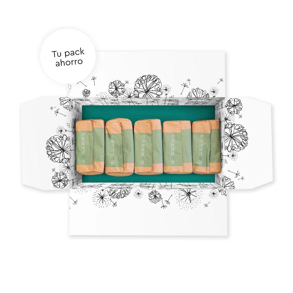 Pack ahorro Pañales LILLYDOO green, Talla 7, +15kg 105 uds