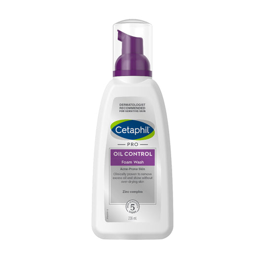 Cetaphil Pro Oil Control Espuma Limpiadora Facial Pieles Grasas con Tendencia Acnéica 235ml