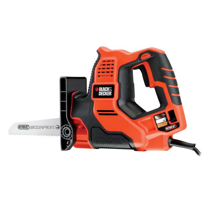 Sierra Scorpion 500W AutoSelect + 3 hojas y maletín Black+Decker RS890K-QS