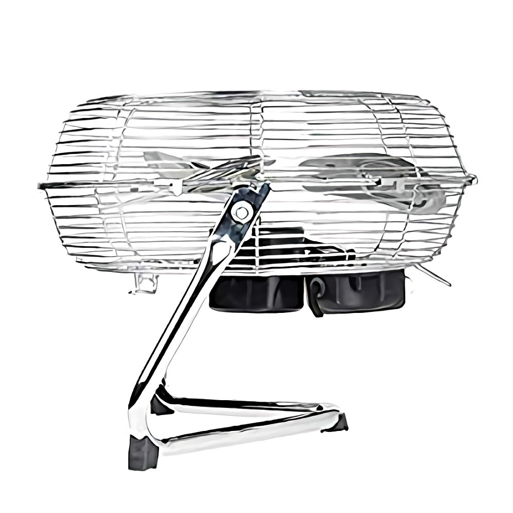 Ventilador Industrial Suelo, 35 Cm, Cuerpo Metal, 3 Aspas Metálicas, 3 Velocidades, Silencioso Mpm Mwp-04, Plata
