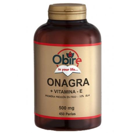 Aceite Onagra 500 mg Obire 450 cápsulas