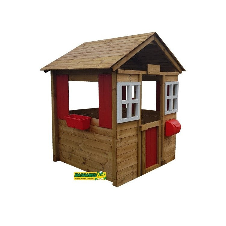 Casita De Madera Masgames Fresita Deluxe Xl.