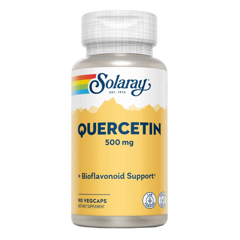 Quercitin Non citrus Solaray, 90 cápsulas