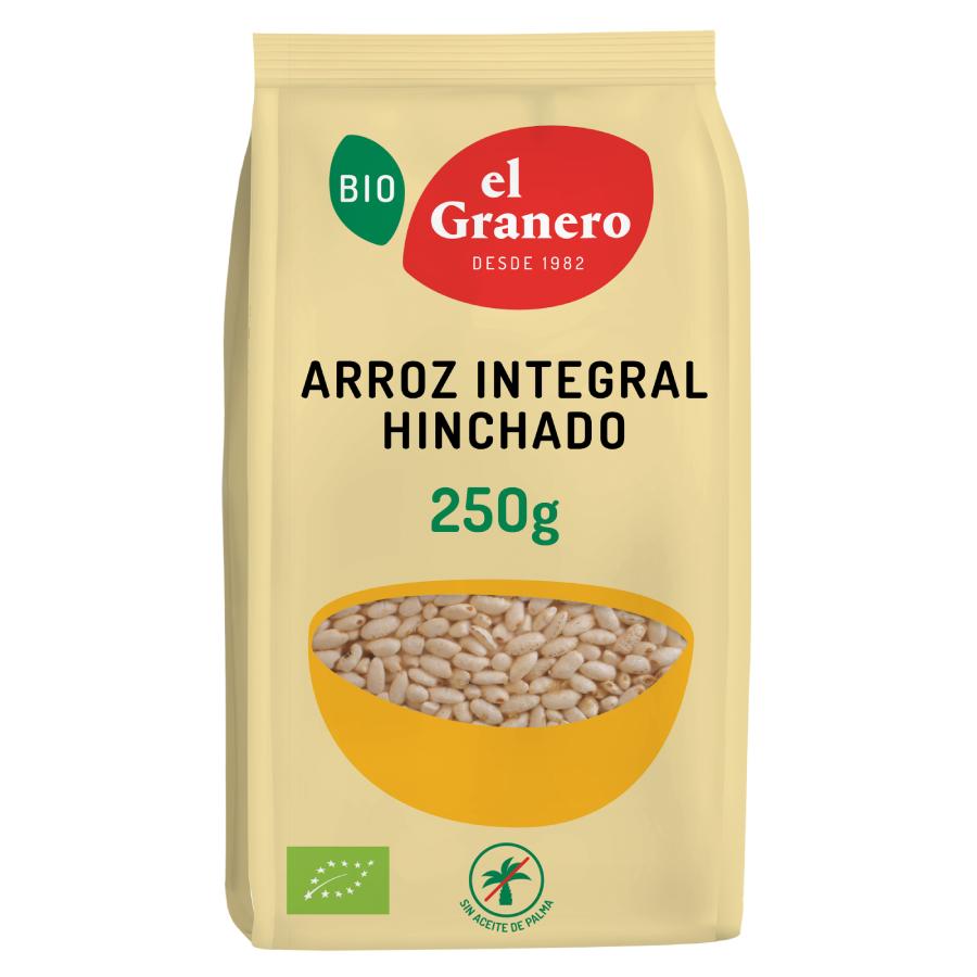 Arroz Integral Hinchado El Granero, 250 g