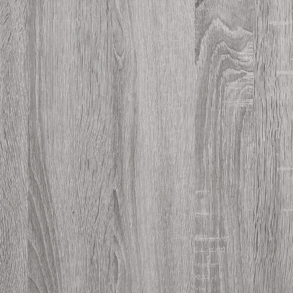 Mesa De Comedor Madera De Ingeniería Sonoma Gris 180x90x76 Cm_4