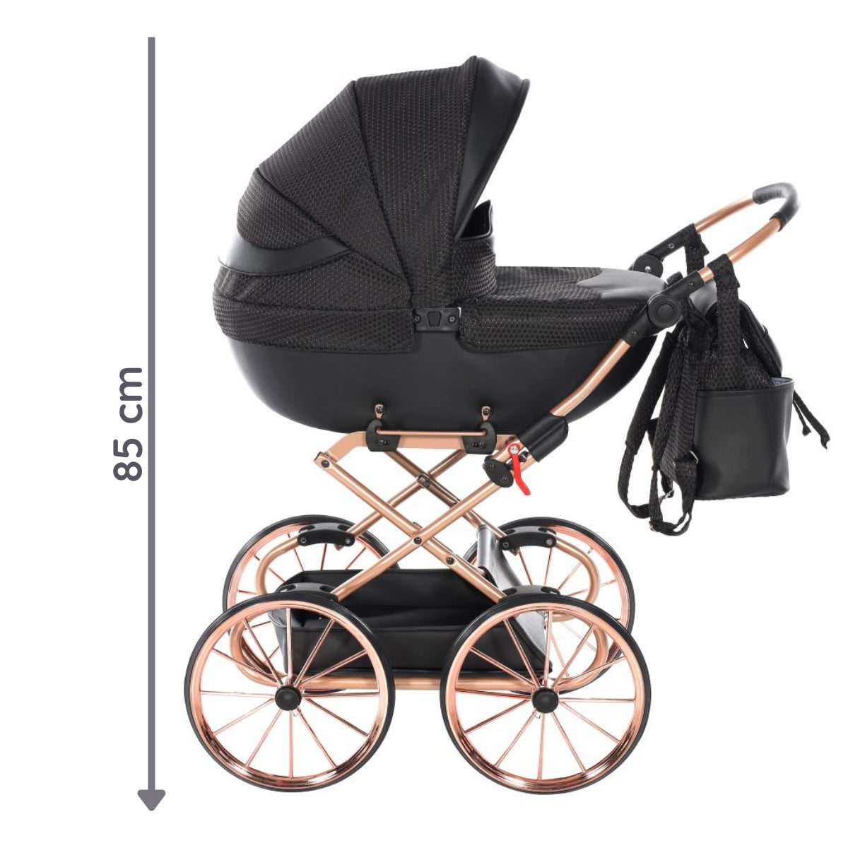 Carro De Muñecas Dolce Classic_black-cooper