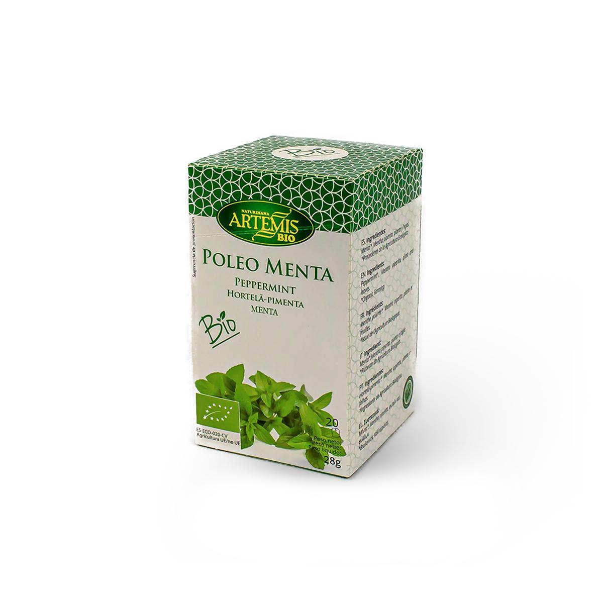 Menta-Poleo Artemis 20 filtros.